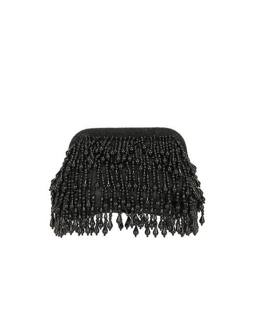 Simon Miller Black Beaded Drop Clutch