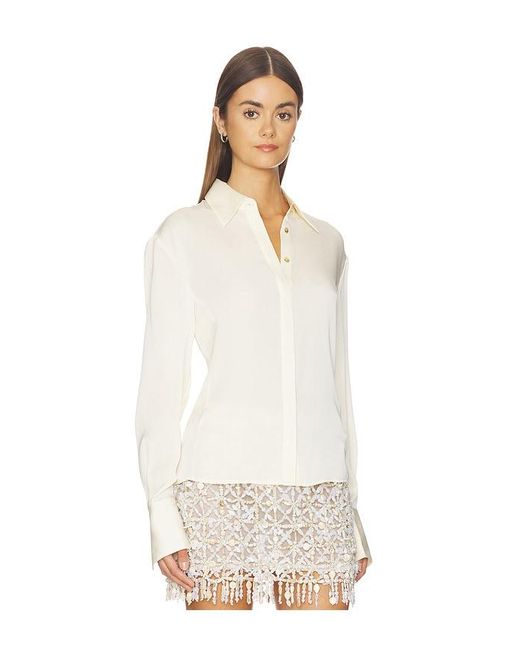 Cult Gaia White Cynara Top