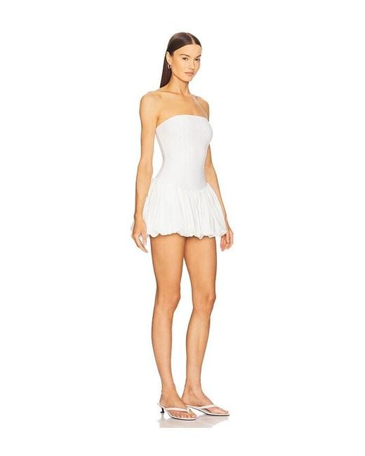 Candy Romper En Talla En LOBA de color White