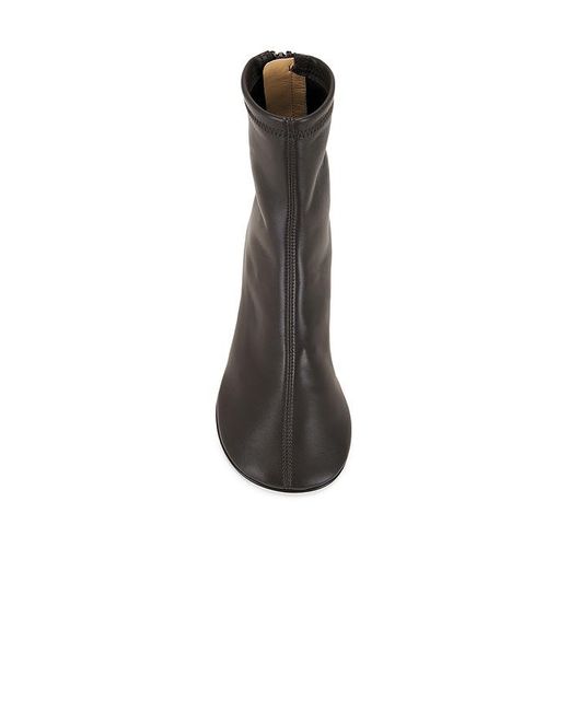 Dear Frances Black Fio Kitten Bootie