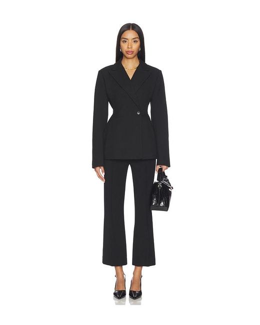 Rag & Bone Black Irina Ponte Kick Flare