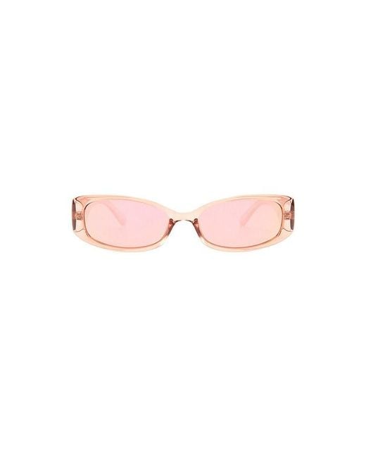 Le Specs Pink Starlight Sunglasses