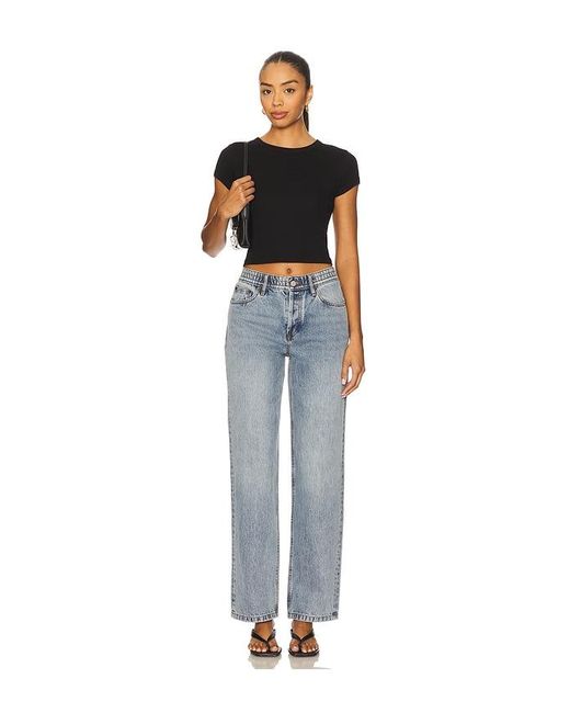 Still Here Blue James Wide Leg Jeans