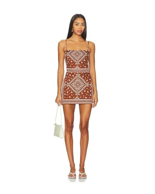 Amanda Uprichard Multicolor Avani Skort Romper