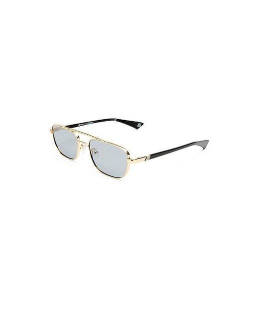 Le Specs Metallic Le Mimi Sunglasses
