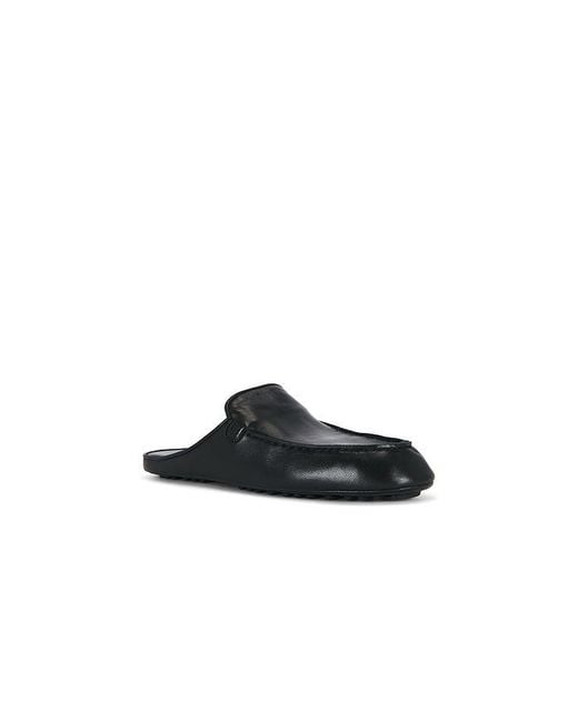 Mansur Gavriel Black Moccasin Mule