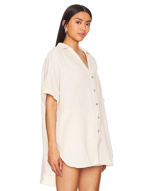 LSPACE White Terrazo Tunic