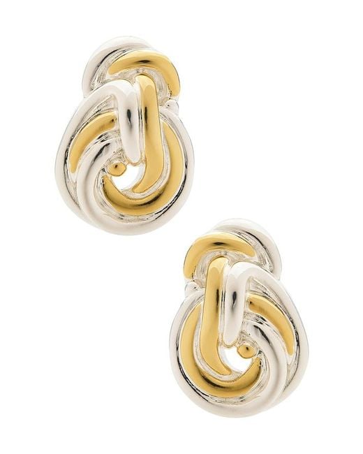 Julietta Metallic Ohrringe Knot