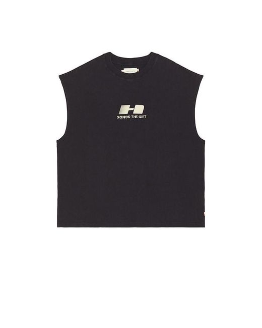 Honor The Gift Blue The Frequency Tank for men