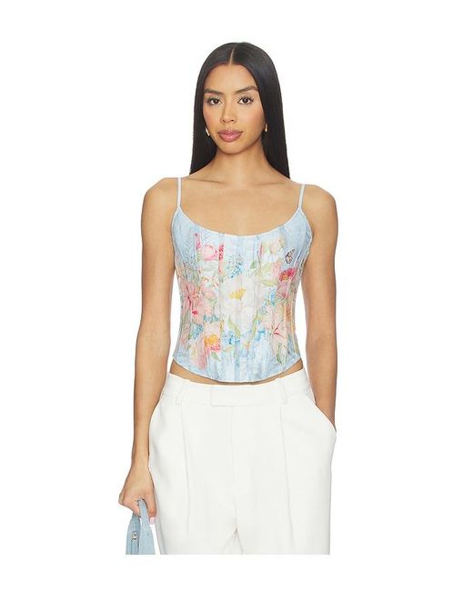 retroféte White Moxie Top