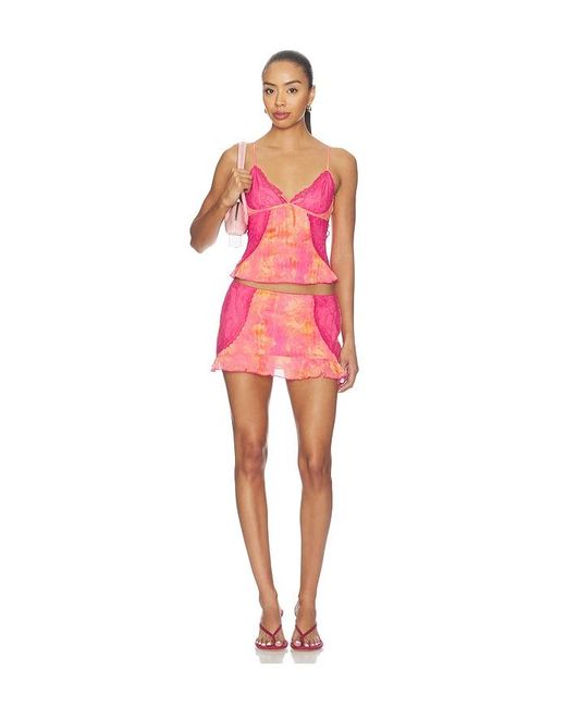 I.AM.GIA Pink Colette Mini Skirt