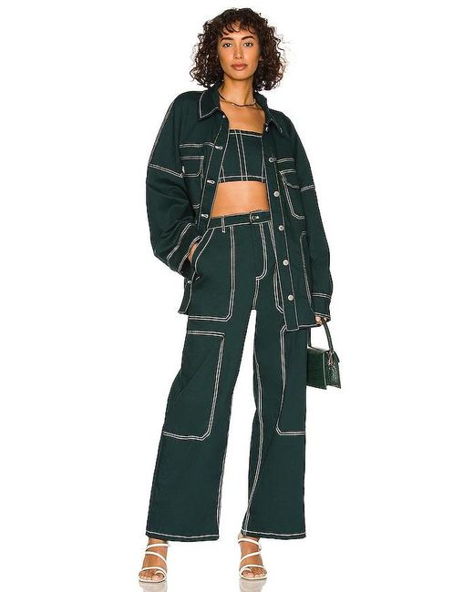 BY.DYLN Green Cooper Jeans