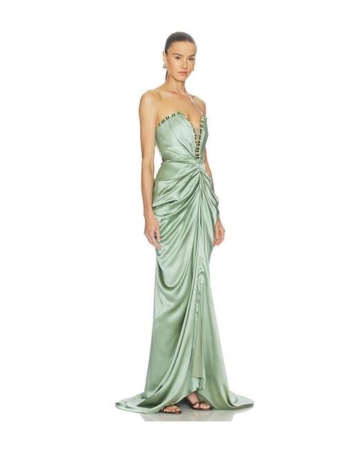 La Fuori Green Gown