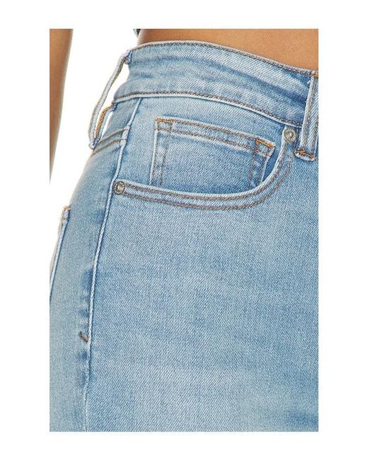 GOOD AMERICAN Blue Good Legs Flare Jeans