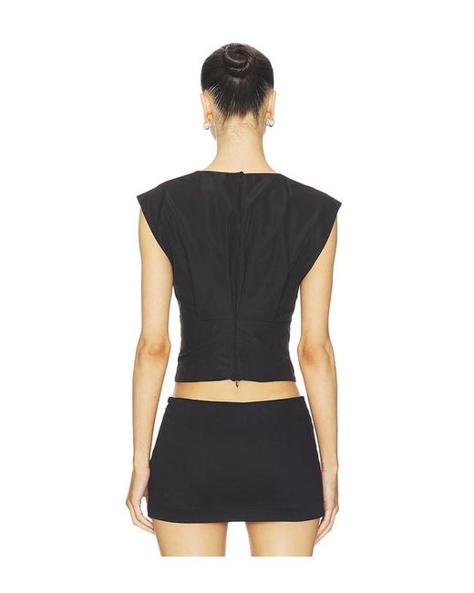 ALL THE WAYS Black Eliska Top
