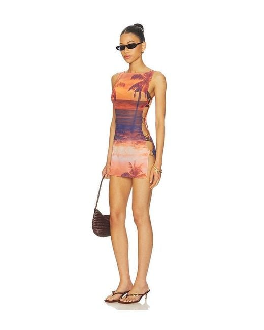 FAE Orange Moana Dress