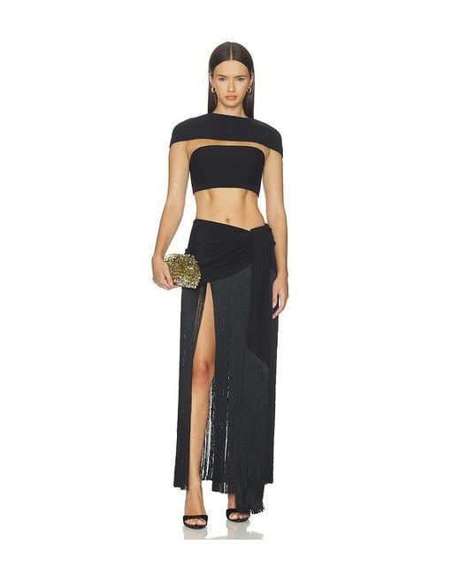 Cult Gaia Black Brett Top