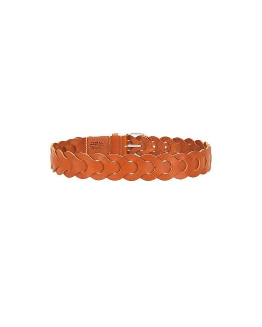 Isabel Marant White Edena Belt