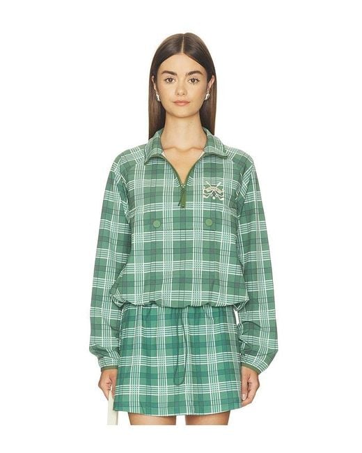 Beach Riot Green Atticus Pullover Jacket