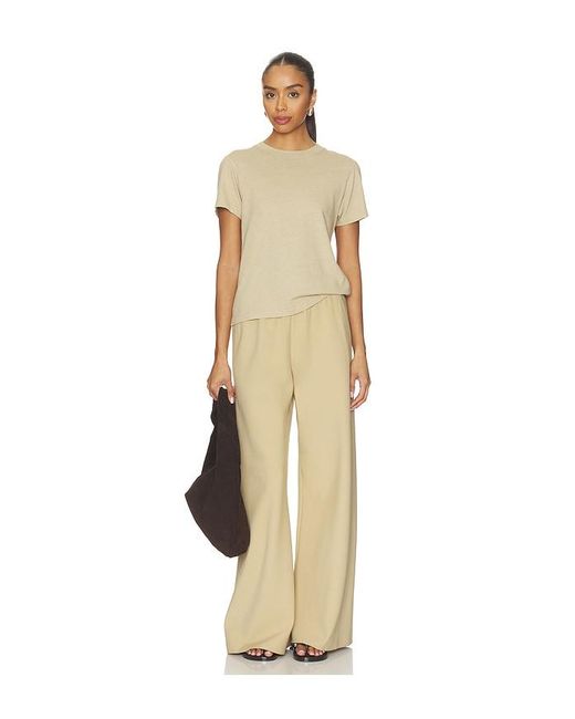 La Ligne Natural Crepe Colby Pants