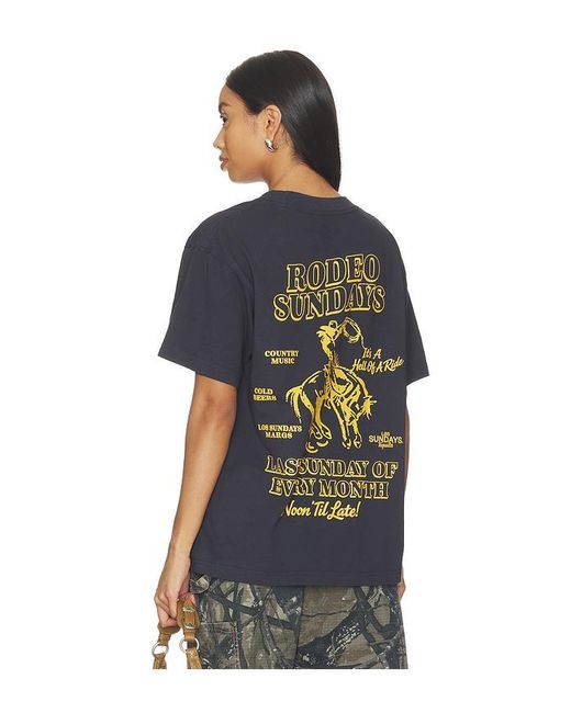 Los Sundays Blue The Rodeo Sundays Tee for men