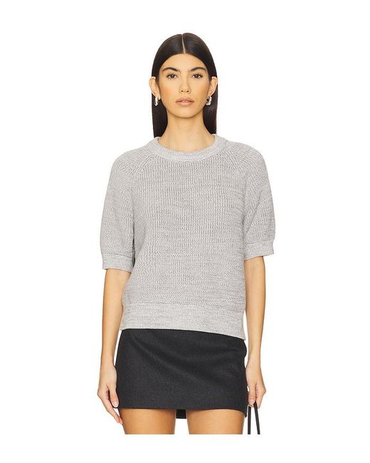 White + Warren White Organic Cotton Sweater