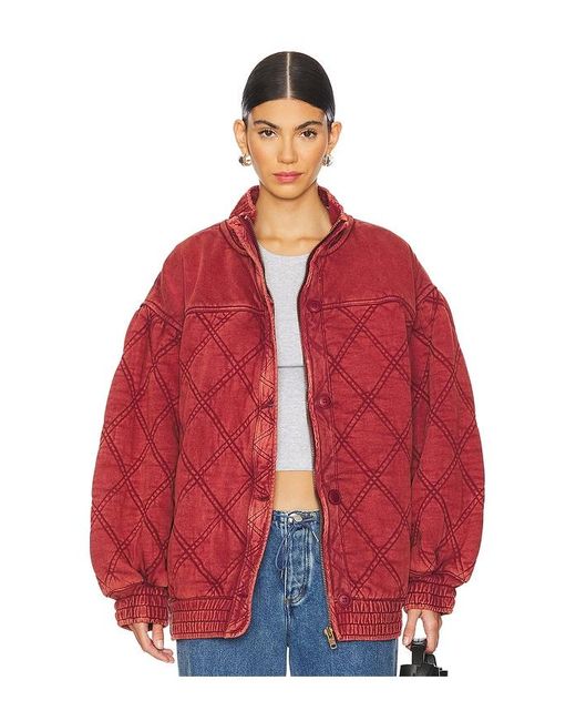 Free People Red Juno Jacket