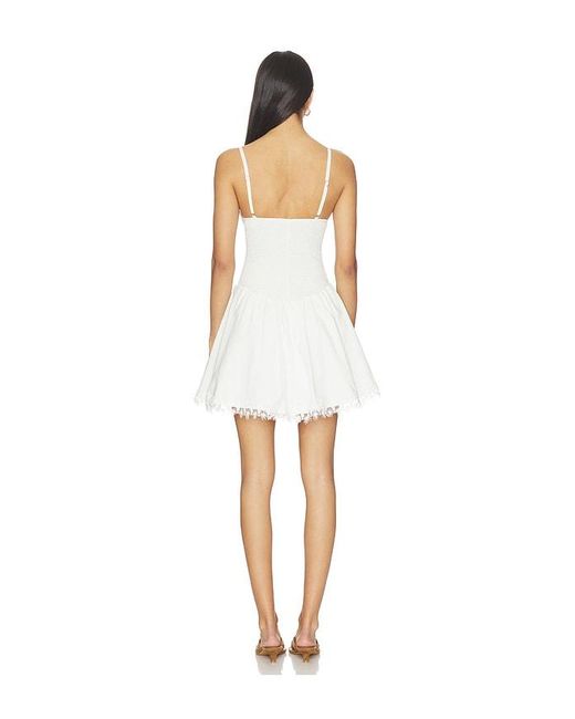 Peixoto White Andie Mini Dress