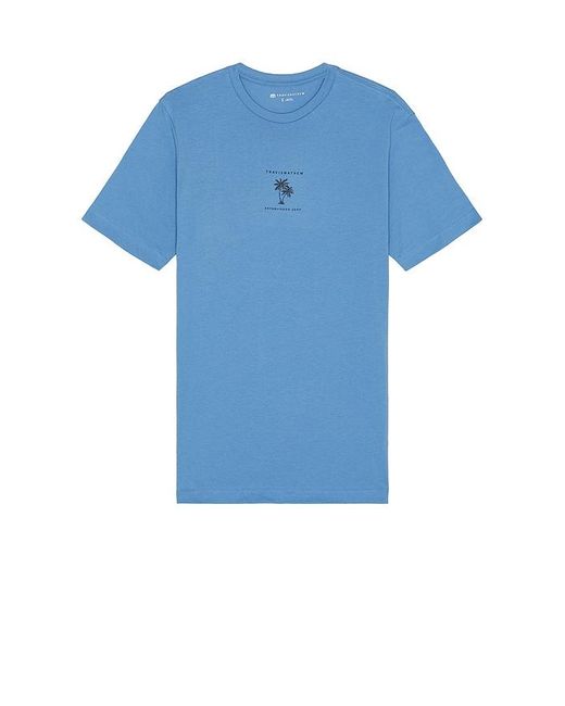 Travis Mathew Blue Pacific Getaway T-shirt for men