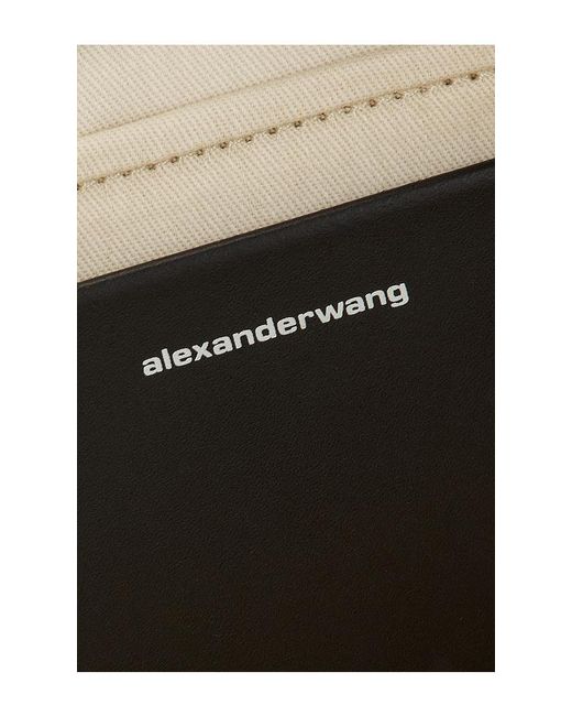 Alexander Wang White Punch Medium Tote Bag
