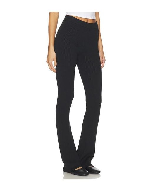 Lovers + Friends Blue Wiley Rib Pant