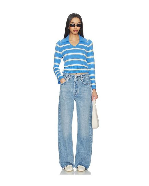 Citizens of Humanity Blue Ayla Baggy Jeans