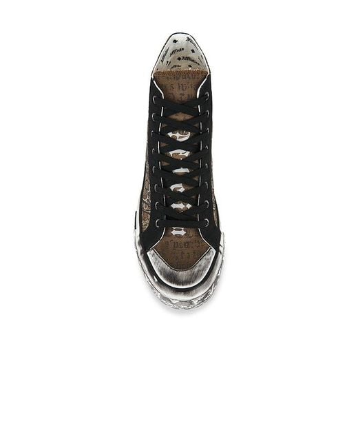 Affliction Black Collapse Shoe for men