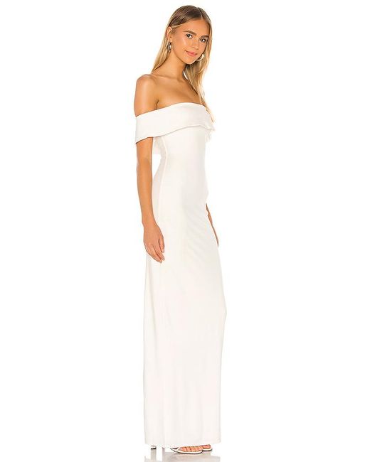 Lovers + Friends Galleria Gown in White 