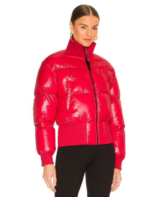 mackage red jacket