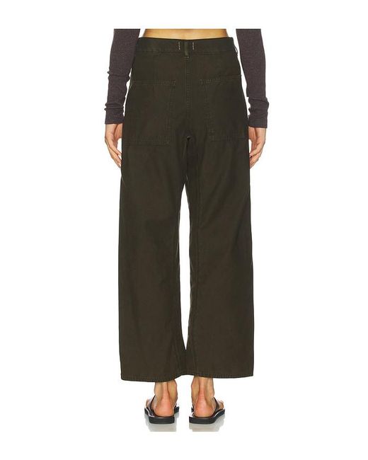 Citizens of Humanity Black Ines Crop Utility Trouser