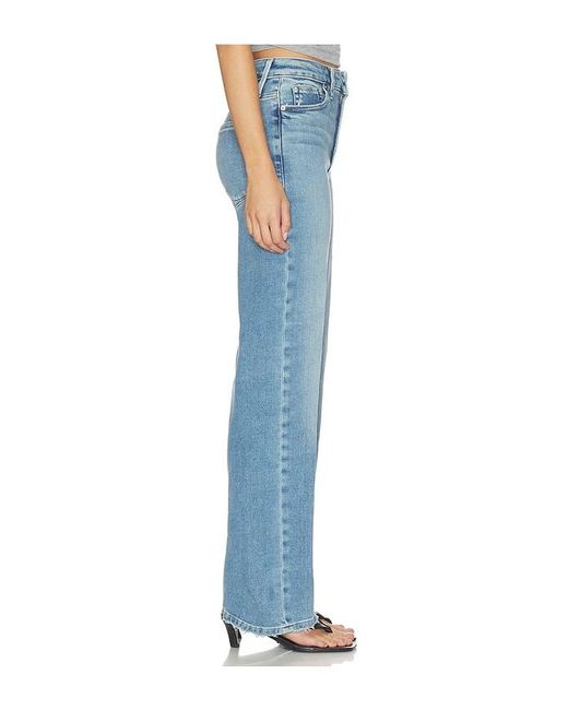 GOOD AMERICAN Blue Soft Tech Good True Straight Jeans