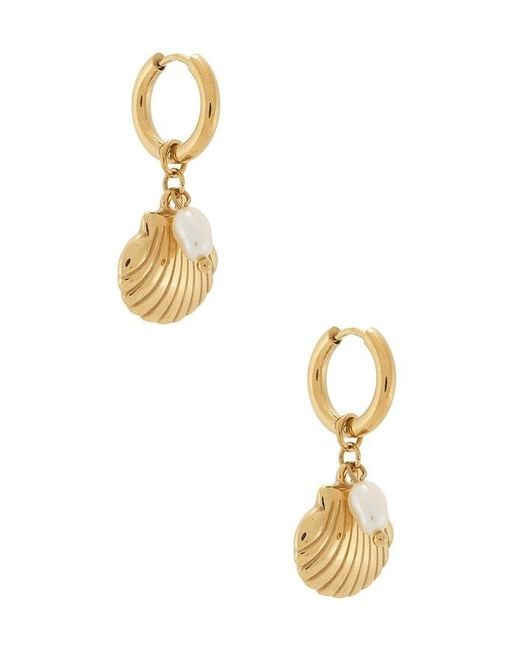 BRACHA Metallic Cove Earrings