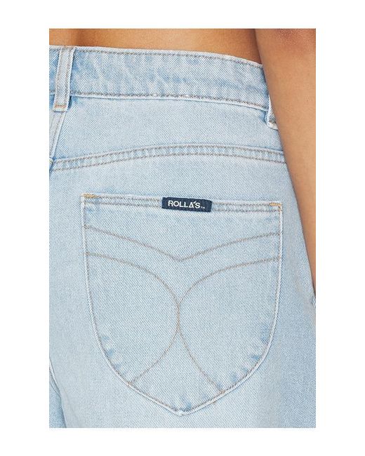 Rolla's Blue 90's Relaxed Shorts