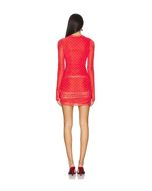 AFRM Red X Revolve Mirza Dress