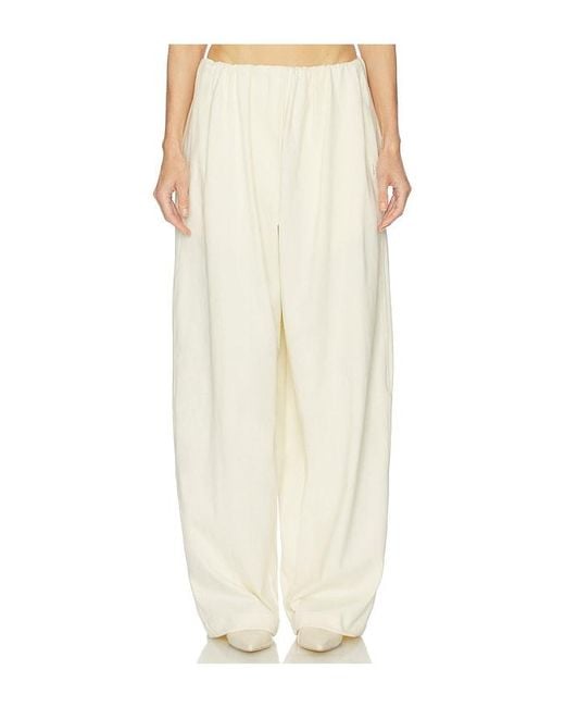 Helsa White The Puff Pant