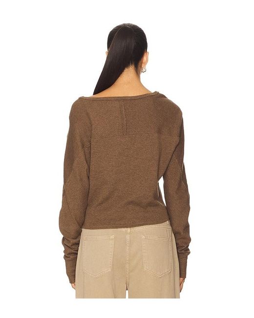 Free People Natural Jess Long Sleeve
