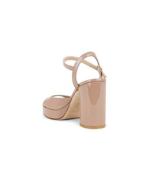 Stuart Weitzman Natural Dayna Ii Platform Sandal