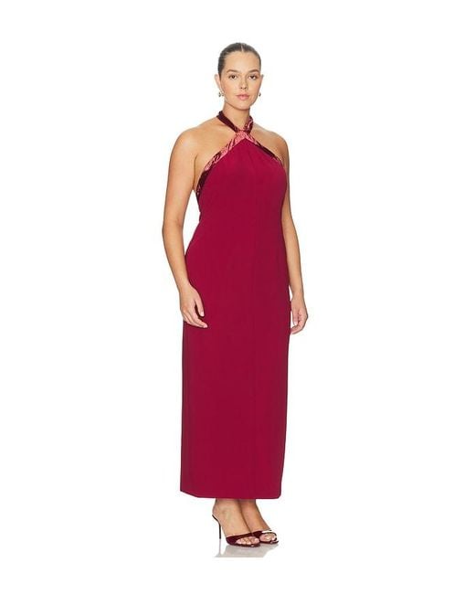 L'academie Red 'Academie Lali Maxi Dress
