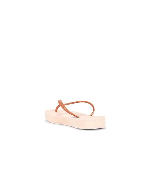 Havaianas Pink Slim Flatform Sandal