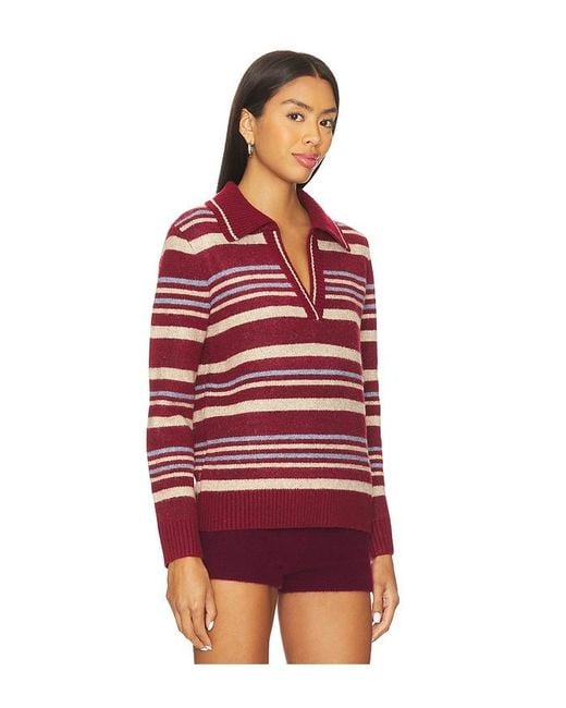 Heartloom Red Pesha Sweater