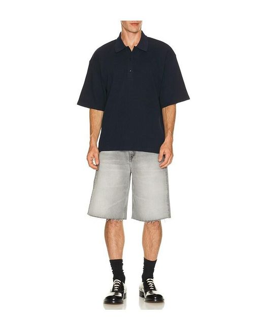 Won Hundred Black Topper Polo for men
