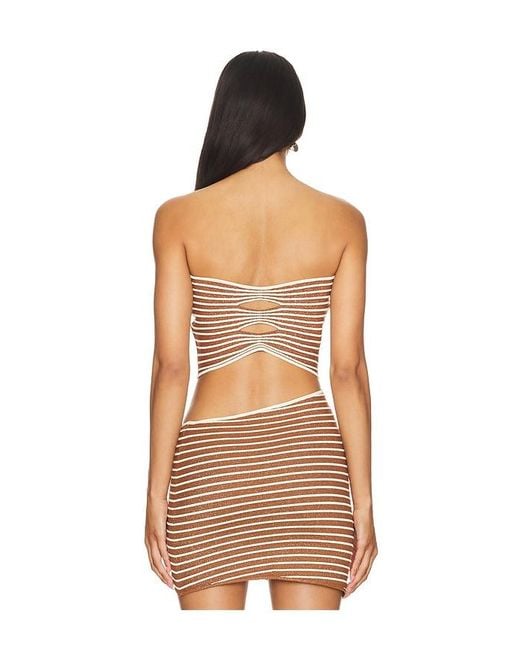 retroféte Multicolor Adelie Top
