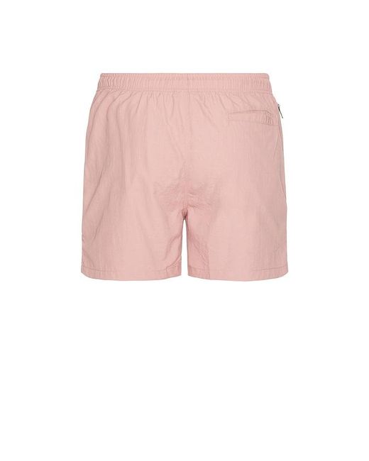 Oas Pink Blush Nylon Swim Shorts for men