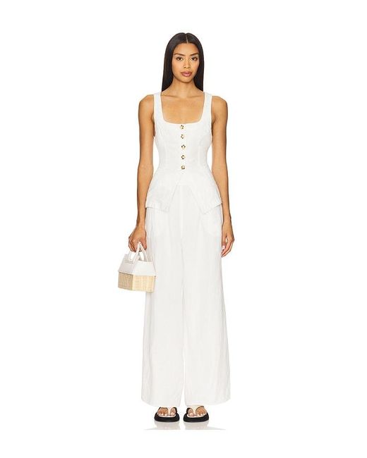 LSPACE White Palma Pant